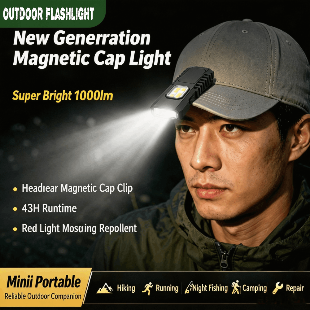 Outdoor Camping Adventure - Multifunctional USB Rechargeable Keychain Flashlight Mini