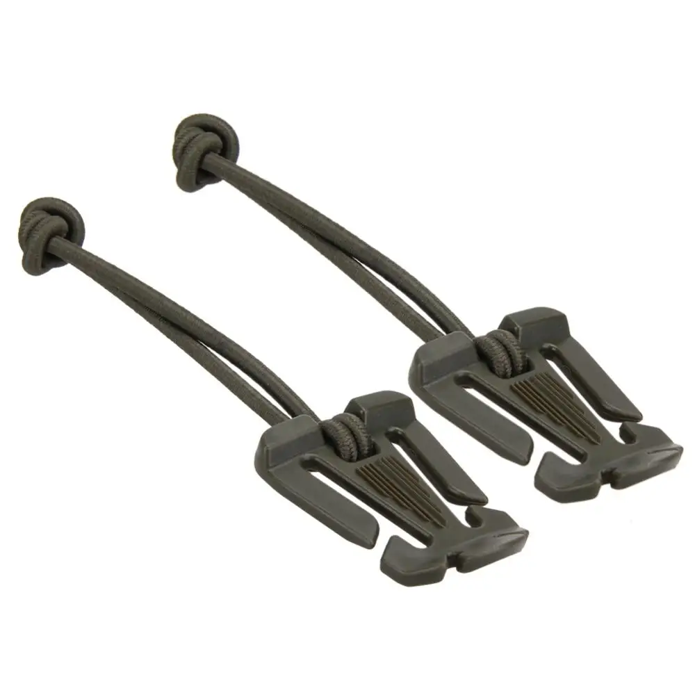Outdoor Camping Essential Gear - 2Pcs Backpack Buckle Clamp Carabiner Survival
