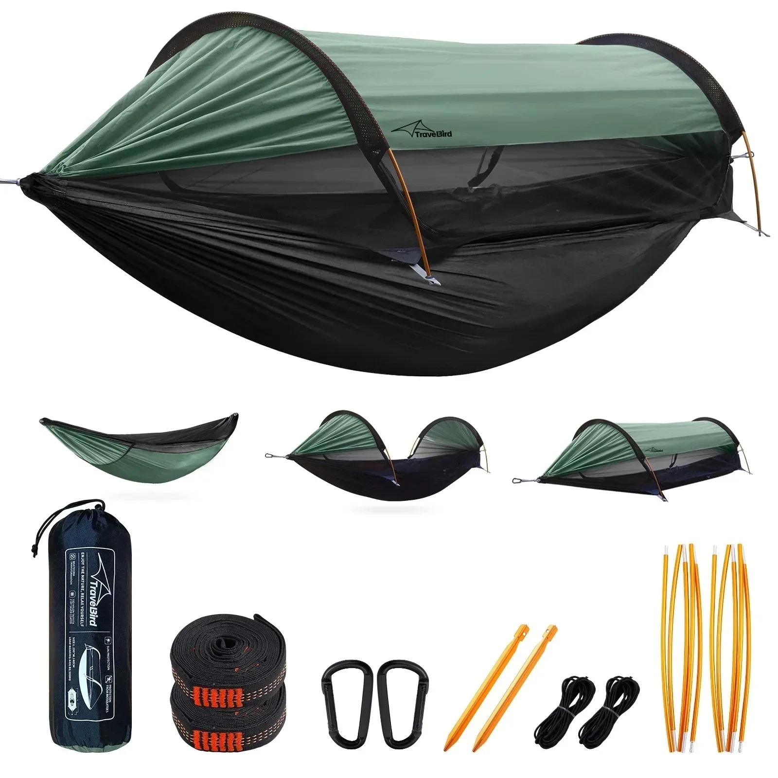 Outdoor Camping Bug Zapper - Outdoor Camping Hammock with Sunshade and