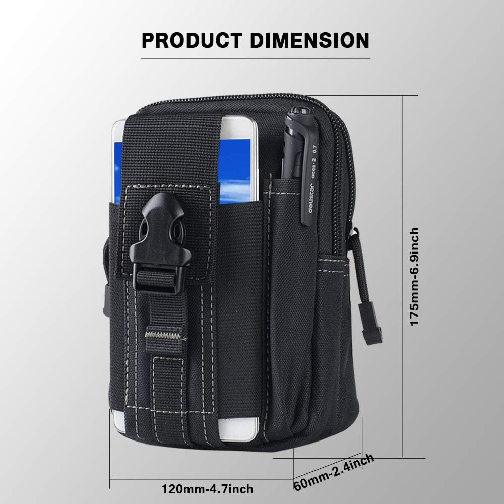 Tactical Molle Belt Pouch Mili - Outdoor Camping Adventure 评论和价格