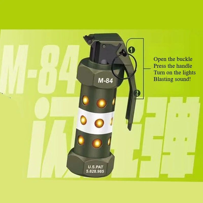 Tactical M84 Dummy Grenade Mod - Outdoor Camping Games 评论和价格