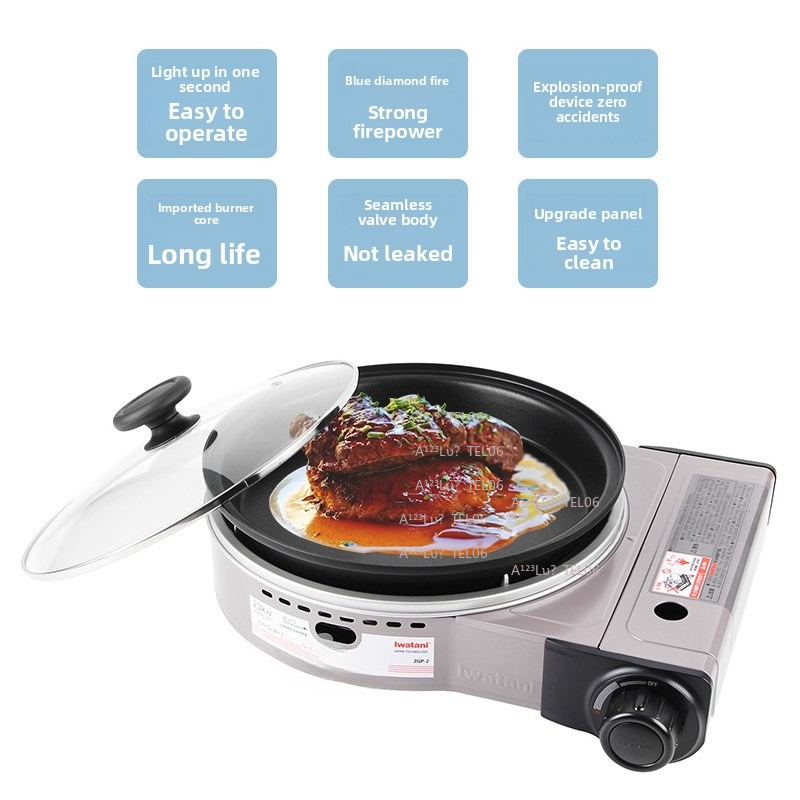 Portable Windproof Gas Stove B - Outdoor Camping Burner 评论和价格
