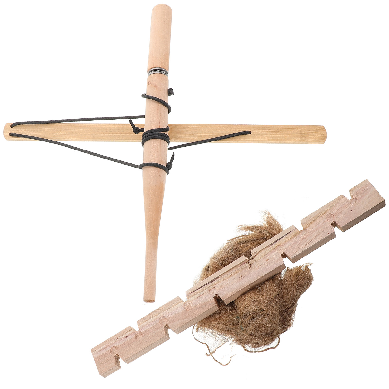 Bow Drill Fire Starters Outdoo - Outdoor Camping Fire 评论和价格