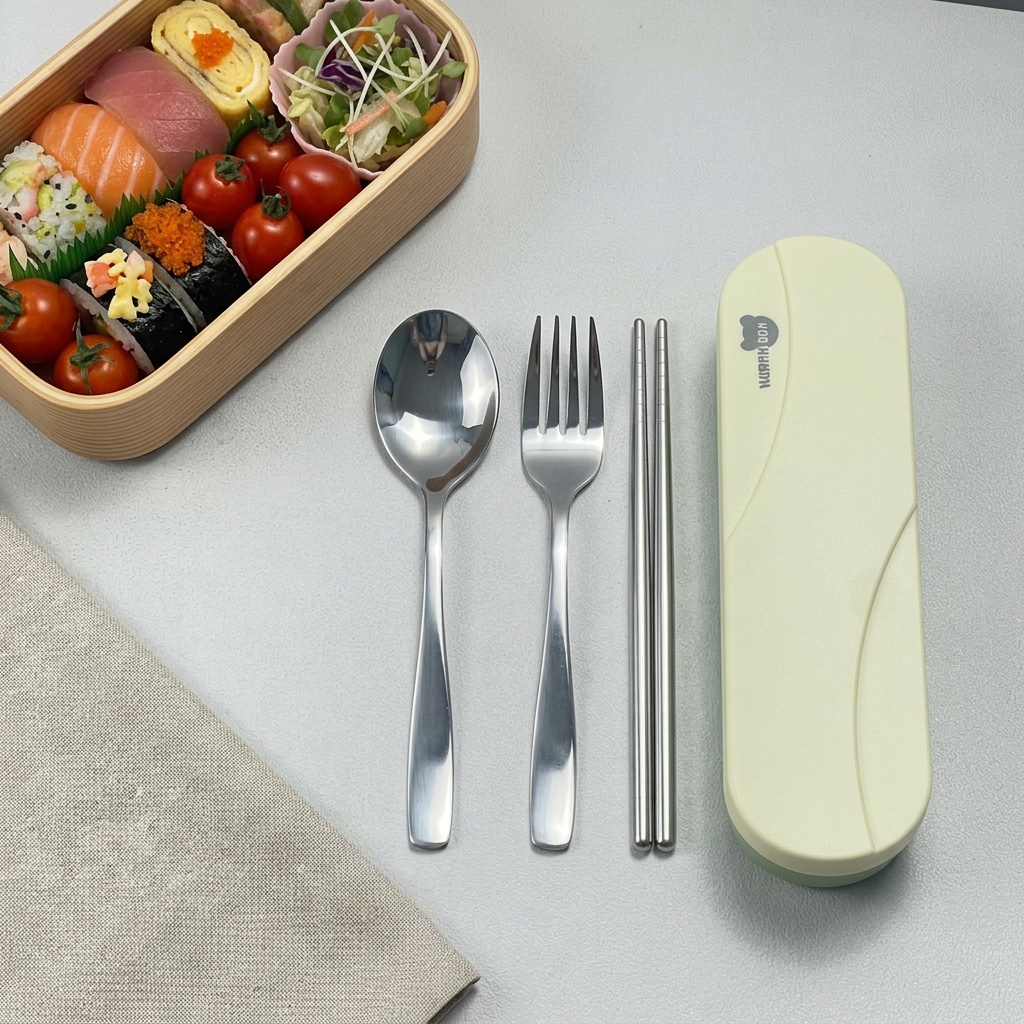 Portable Cutlery Set Stainless - Camp Utensil Set 评论和价格
