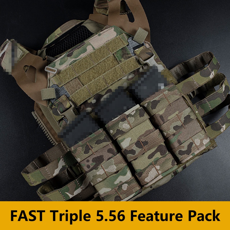 MOLLE-Compatible Triple Magazi - Outdoor Camping Magazine 评论和价格