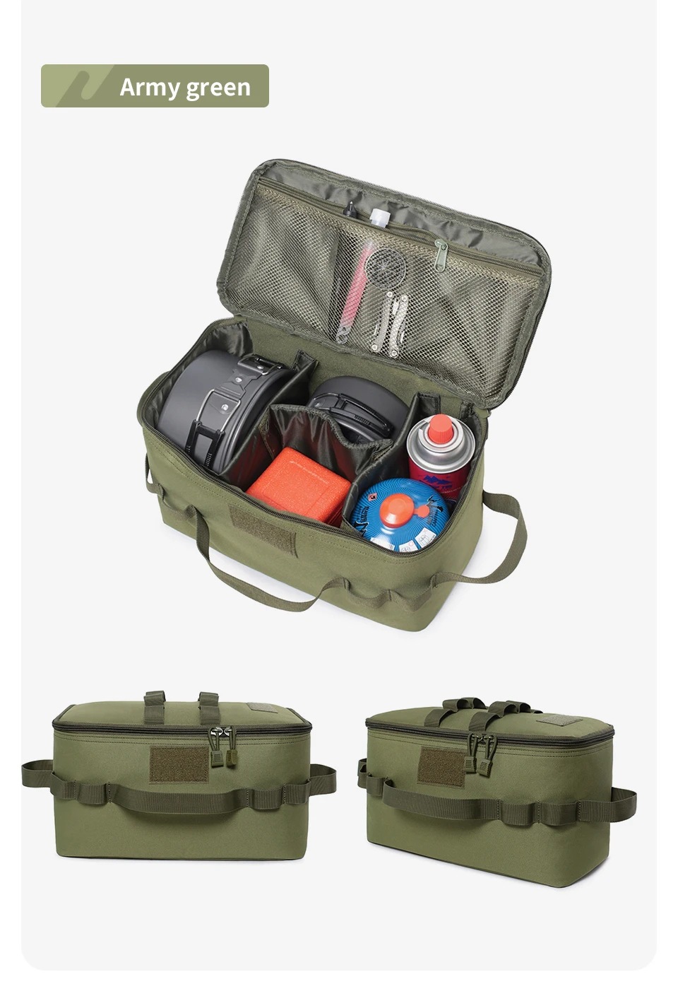 Outdoor Camping Gas Tank Stora - Camp Utensil Set 评论和价格