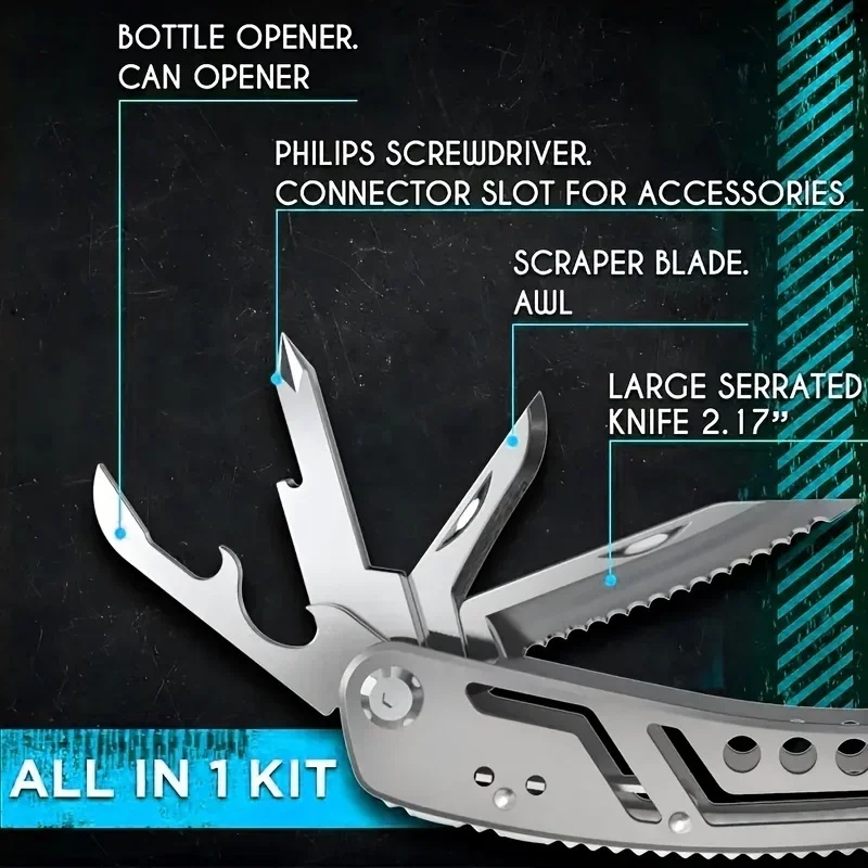 24in1 Multitool All In One Mul - Outdoor Camping Essential Gear 评论和价格