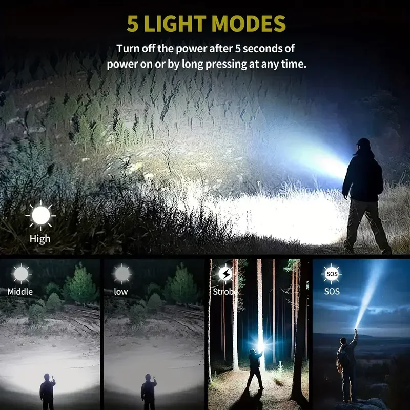 Ultra Powerful Flashlight Conc - Outdoor Camping Adventure 评论和价格