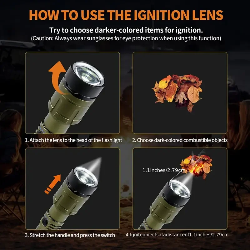 Ultra Powerful Flashlight Conc - Outdoor Camping Adventure 评论和价格