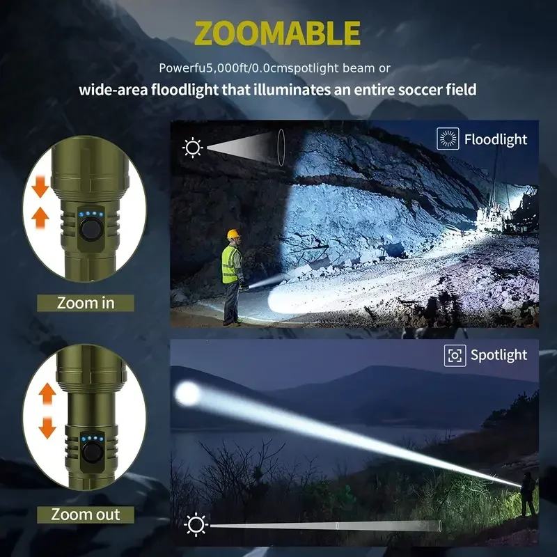 Ultra Powerful Flashlight Conc - Outdoor Camping Adventure 评论和价格