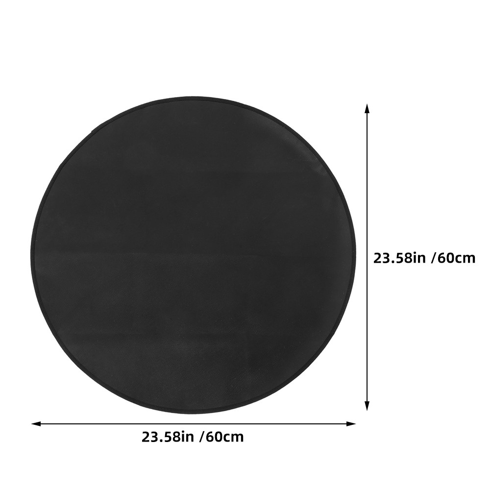 Round Fireproof Bbq Mat 24 Inc - Outdoor Camping Fire 评论和价格