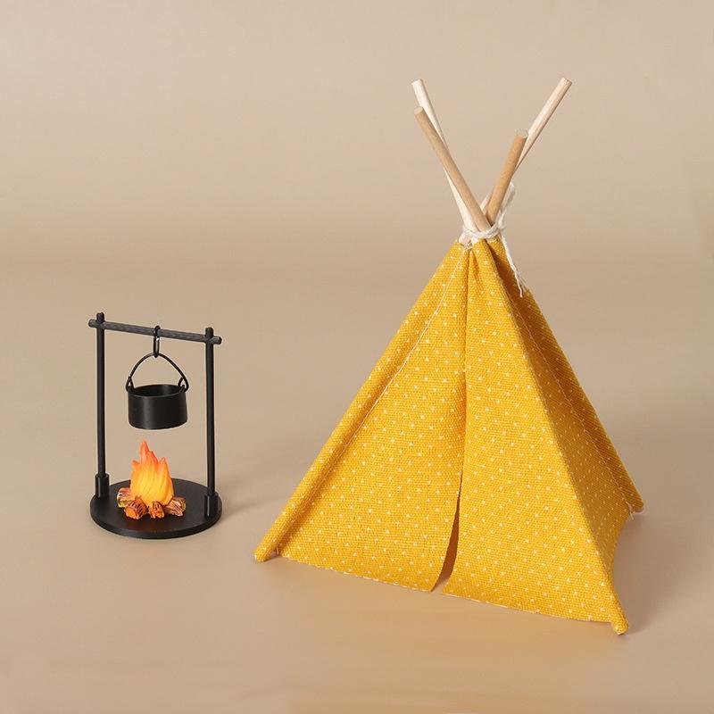 1:12 Scale Camping Tent Model  - Outdoor Camping Games 评论和价格
