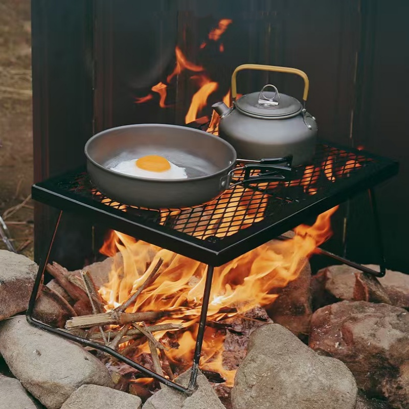 Outdoor Grid Folding Table Mul - Outdoor Camping Cooking Table 评论和价格