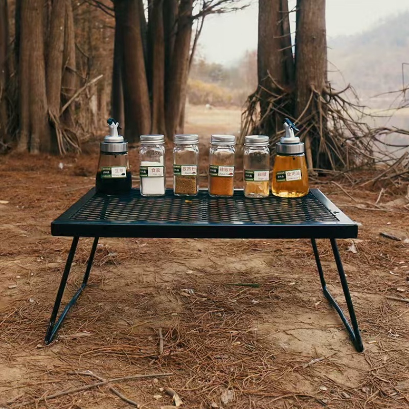 Outdoor Grid Folding Table Mul - Outdoor Camping Cooking Table 评论和价格