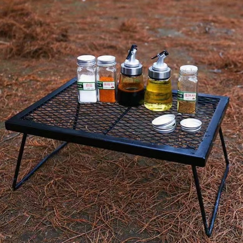 Outdoor Grid Folding Table Mul - Outdoor Camping Cooking Table 评论和价格
