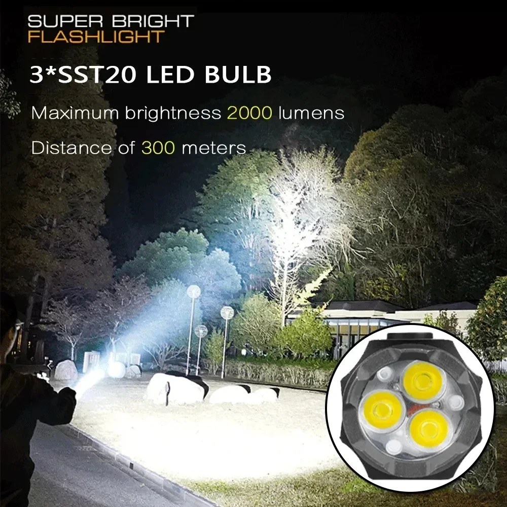 Powerful Mini LED Flashlight S - Outdoor Camping Adventure 评论和价格