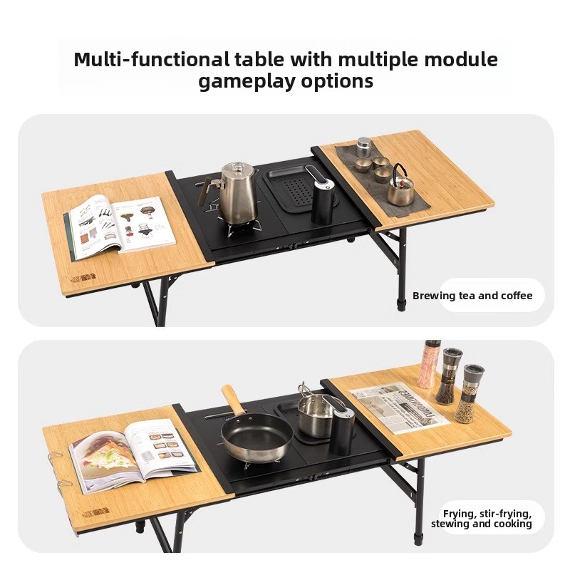 Aluminum IGT Camping Table, He - Outdoor Camping Cooking Table 评论和价格