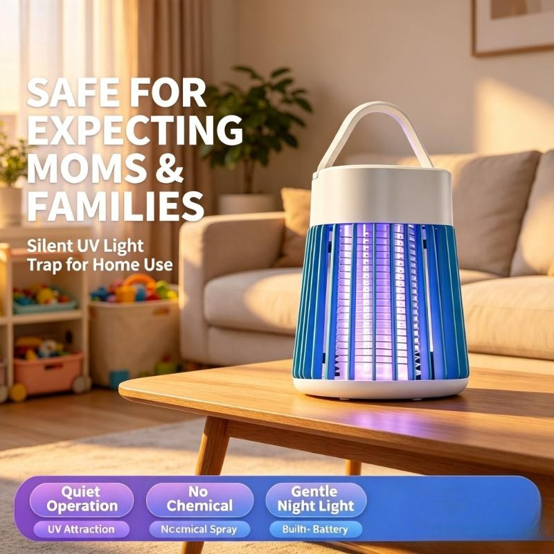 Portable Mosquito Killer Lamp  - Outdoor Camping Bug Zapper 评论和价格