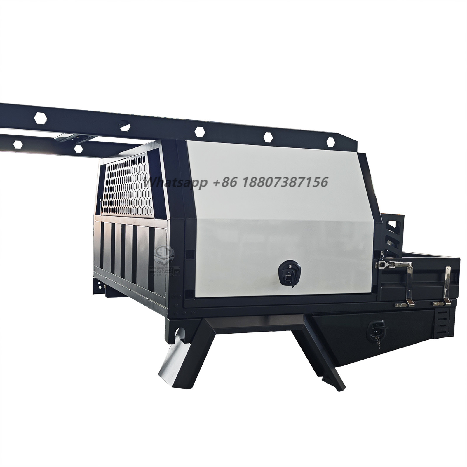 Aluminium Toolbox Roof Rack wi - Outdoor Camping Ute 评论和价格