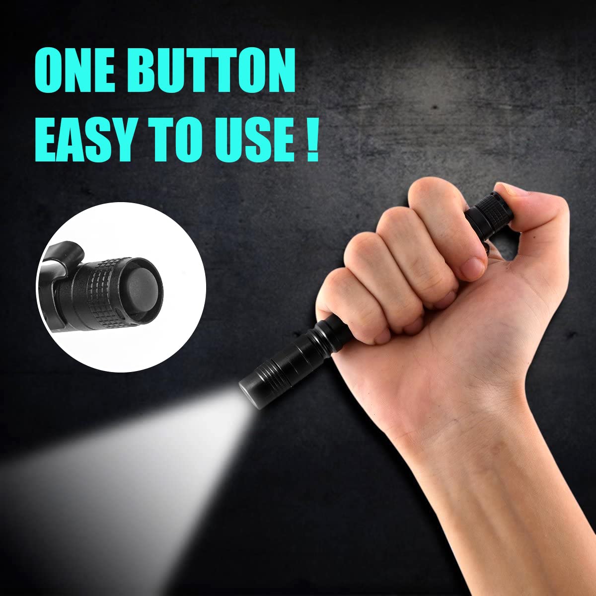 Portable Mini LED Pen Flashlig - Outdoor Camping Adventure 评论和价格