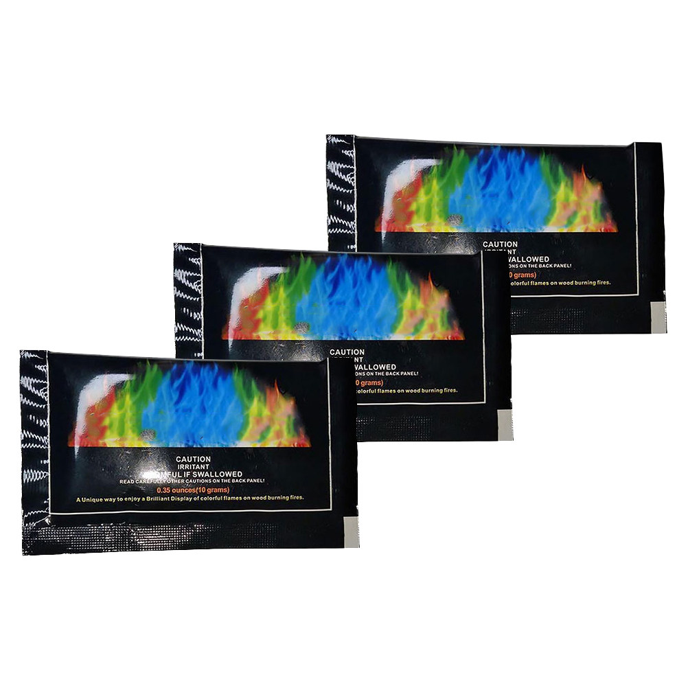 3 Pcs Fire Changing Color Pack - Outdoor Camping Burner 评论和价格