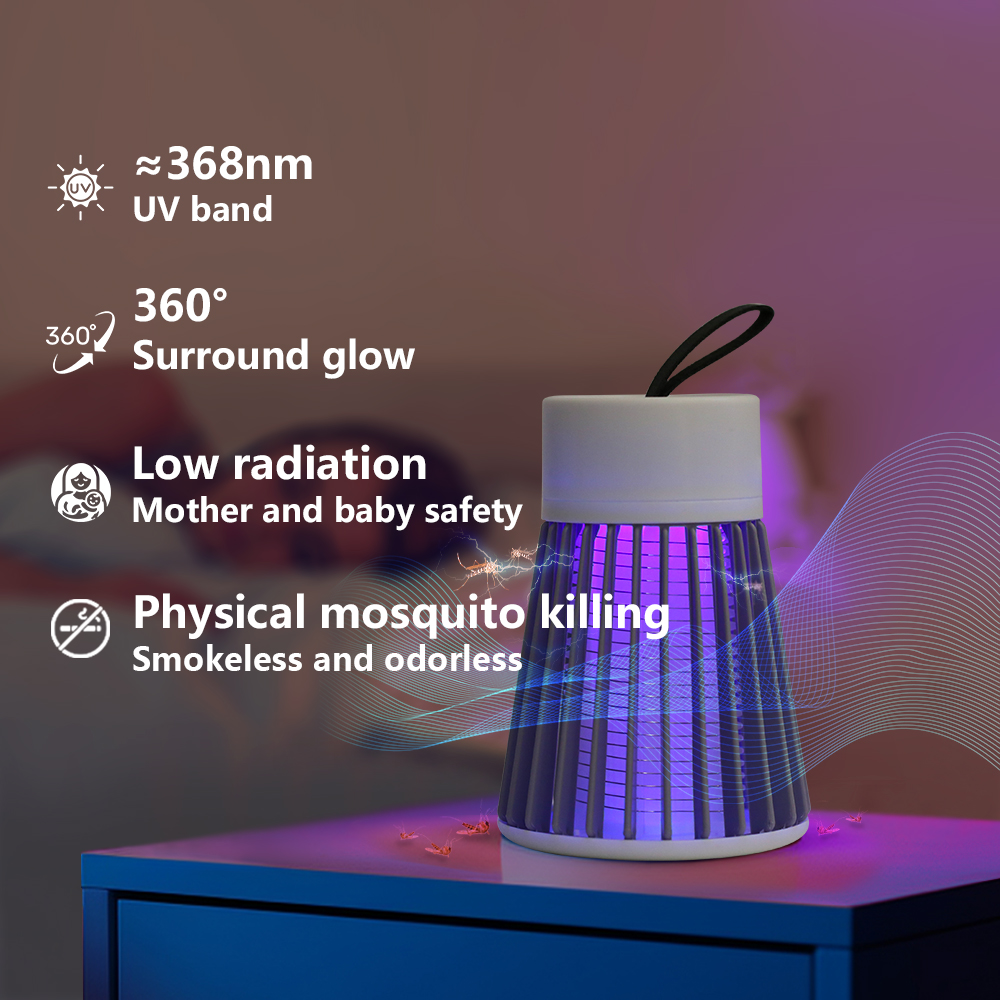 Electric Mosquito Killer Lamp  - Outdoor Camping Bug Zapper 评论和价格