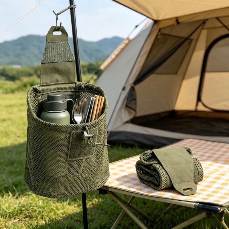 Nylon New Roll-Up Mesh Dump Po - Outdoor Camping Magazine 评论和价格