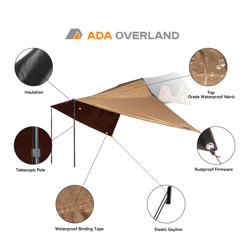 Waterproof Oxford Canopy Tent  - Outdoor Camping Canopy 评论和价格