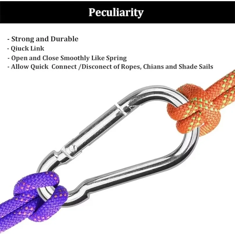 Mini Carabiner Alloy Survival  - Outdoor Camping Essential Gear 评论和价格