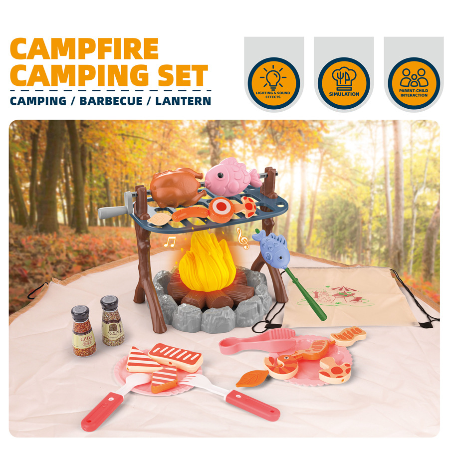 Kids Camping Tent Set Baby Pla - Outdoor Camping Games 评论和价格