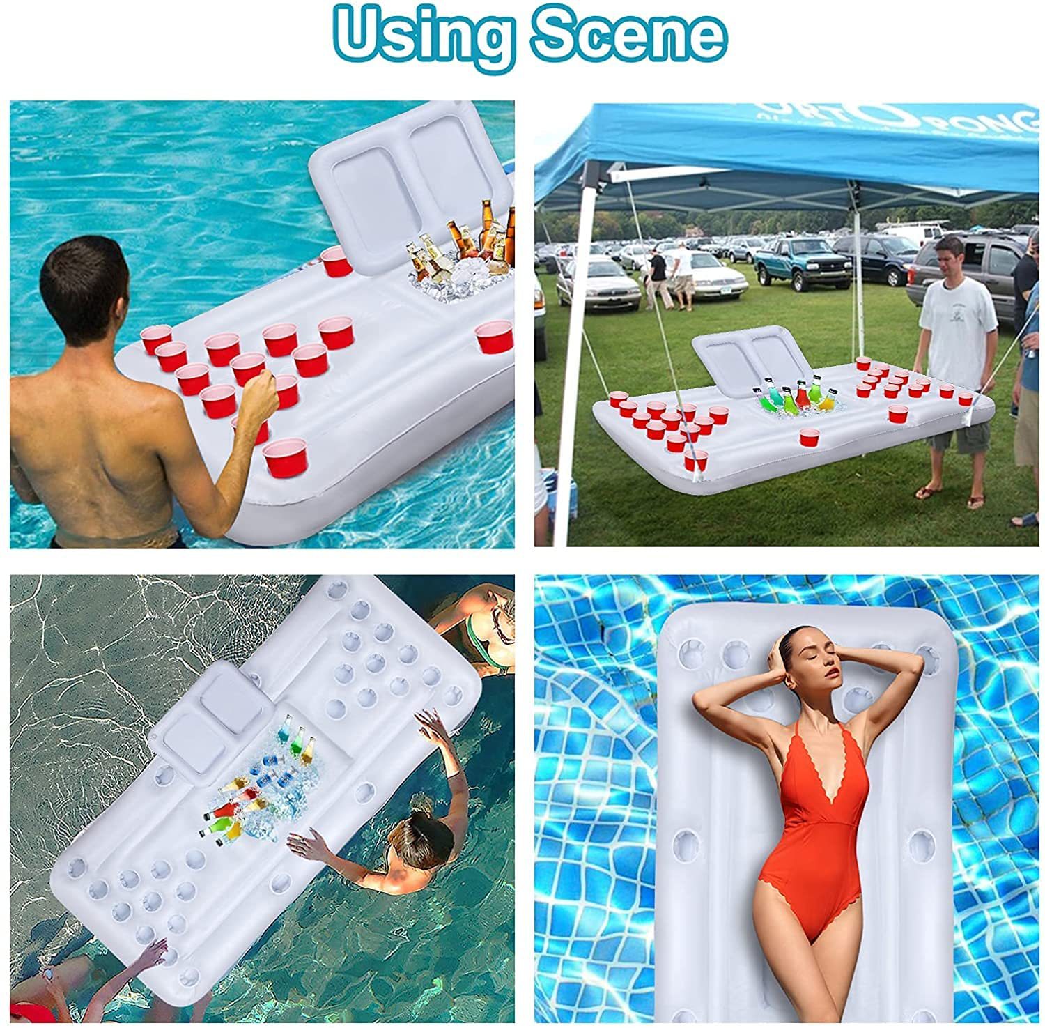 Outdoor Swimming Pool Table Te - Outdoor Camping Games 评论和价格