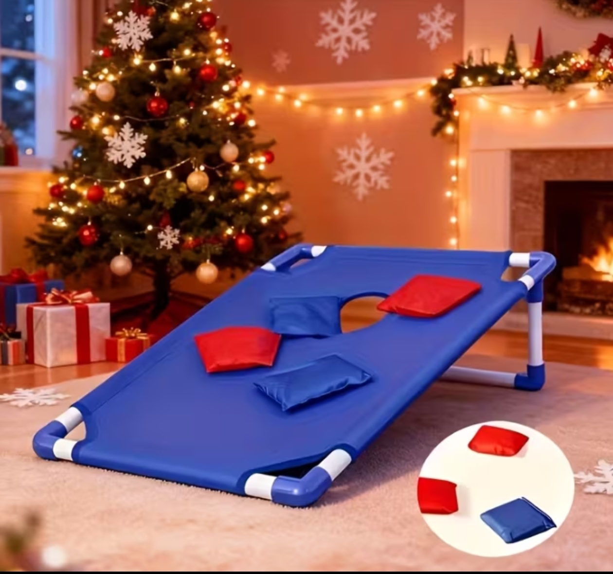 Corn Hole Game Set Includes 2  - Outdoor Camping Games 评论和价格