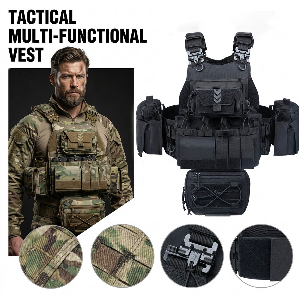 Camouflage Training Vest Outdo - Outdoor Camping Games 评论和价格