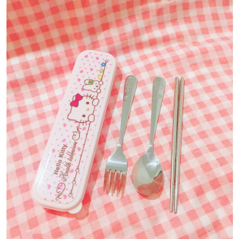 Hello Kitty Stainless Steel Sp - Camp Utensil Set 评论和价格