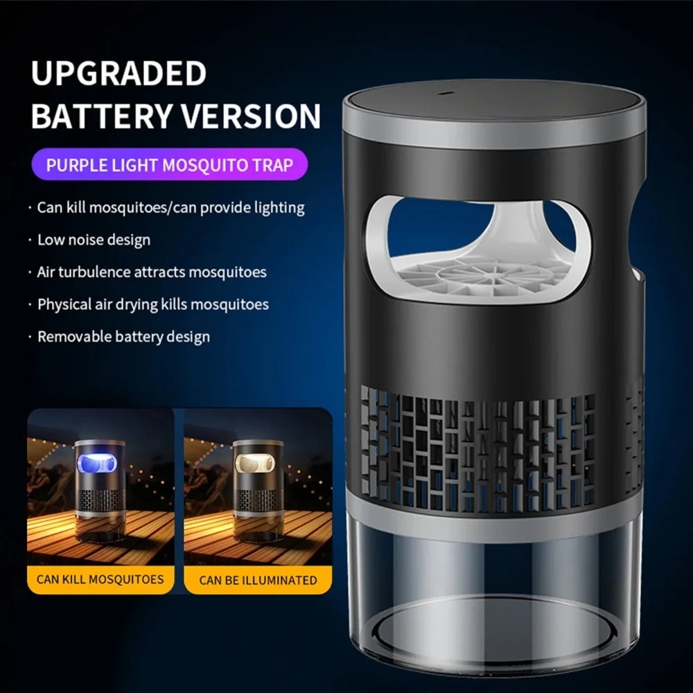 USB Mosquito Killer Lamp Silen - Outdoor Camping Bug Zapper 评论和价格