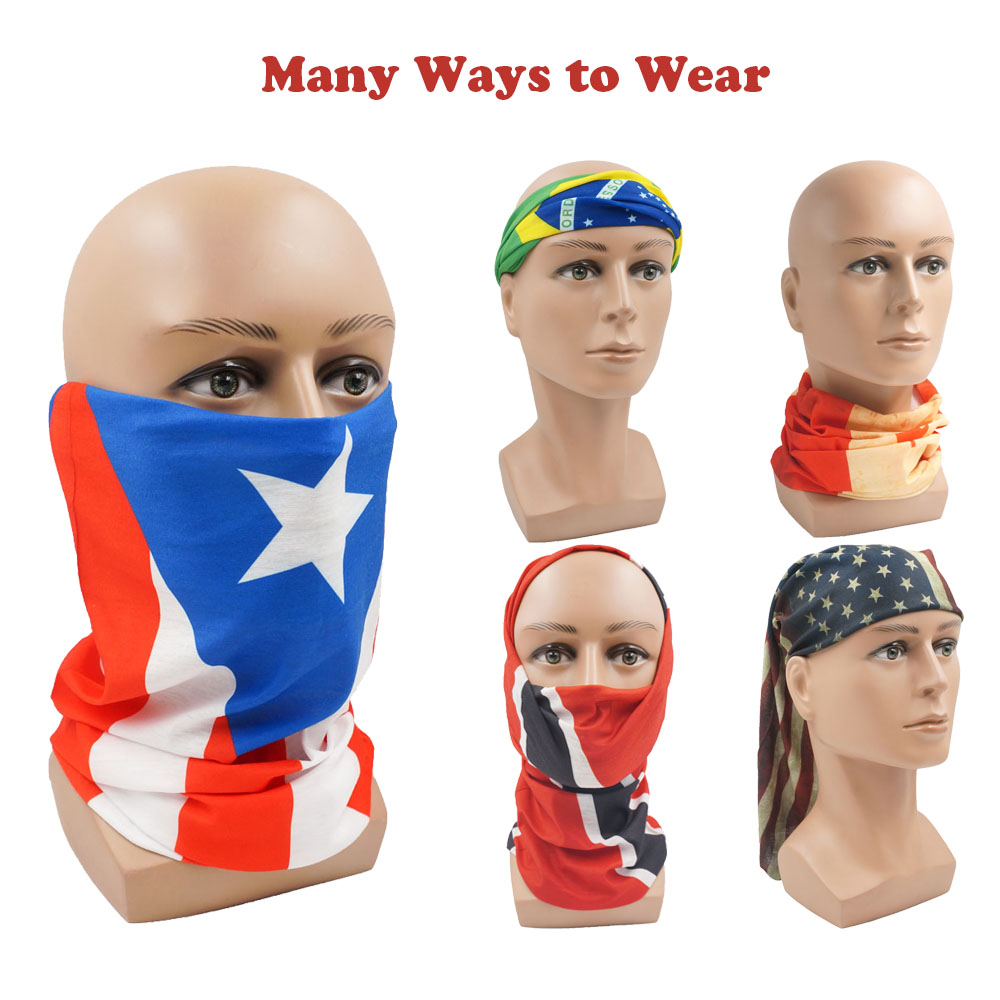 Nigeria Flag Bandanna Women Ne - Outdoor Camping Essential Gear 评论和价格