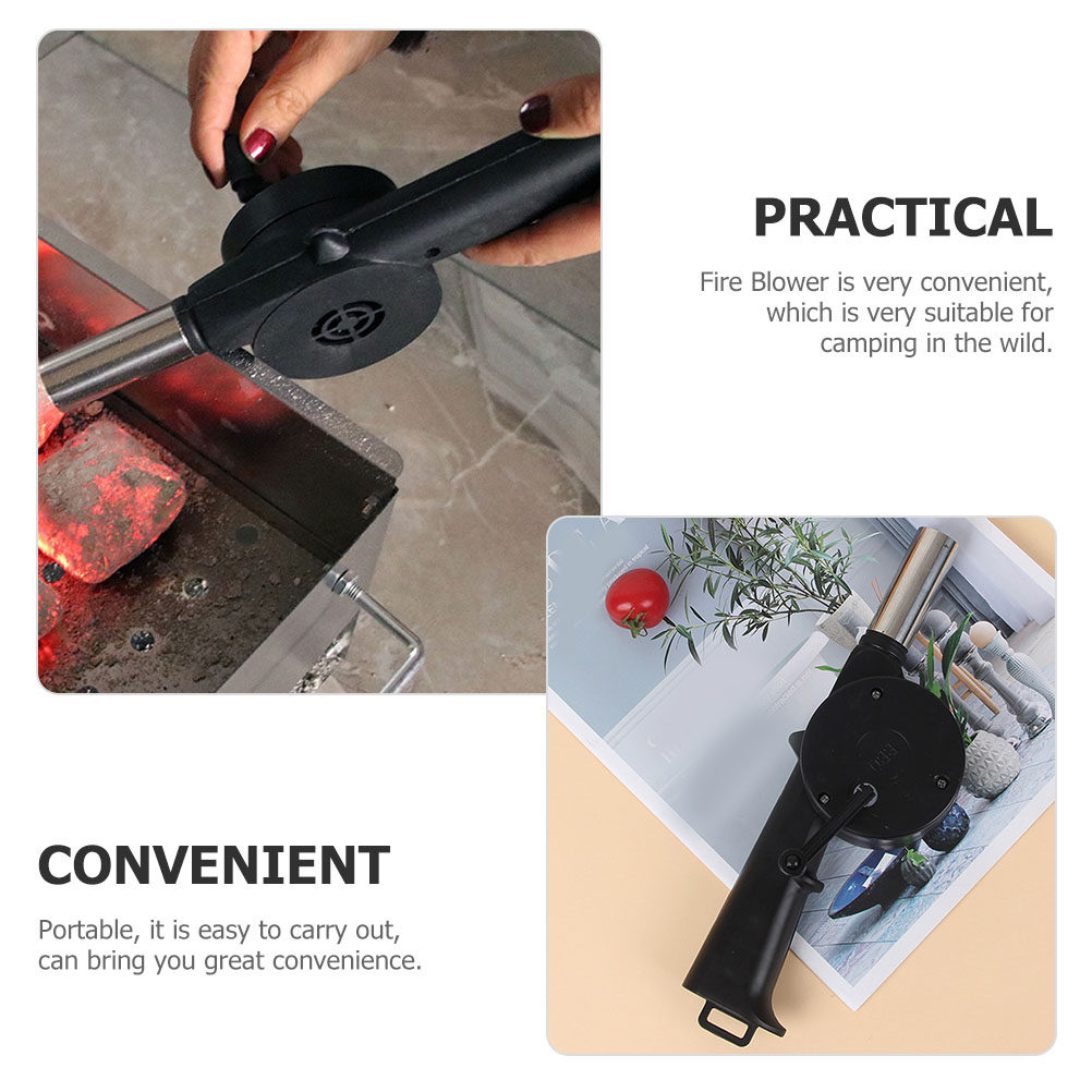 4Pcs Manual Barbecue Fan Porta - Outdoor Camping Fire 评论和价格