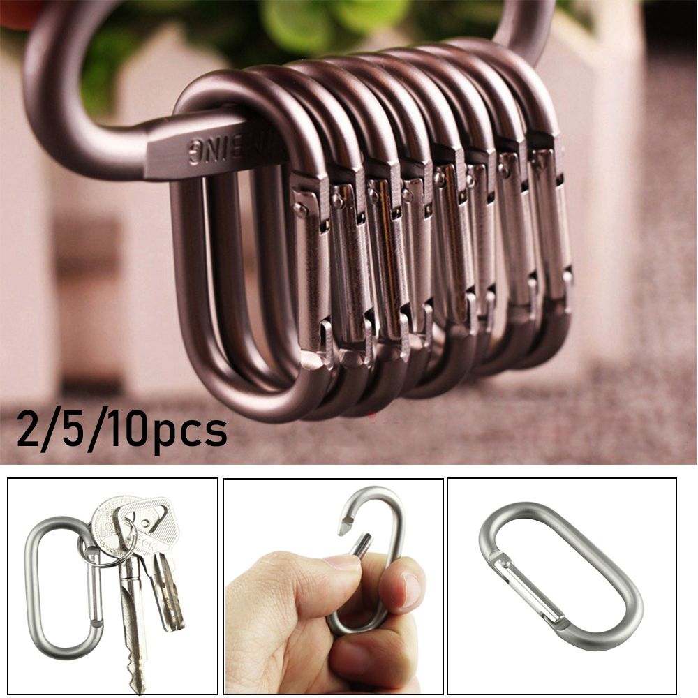 2/5/10pcs Alloy Aluminum Survi - Outdoor Camping Essential Gear 评论和价格
