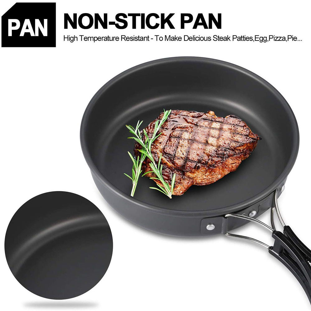 Outdoor Camping Cookware Set M - Camp Utensil Set 评论和价格
