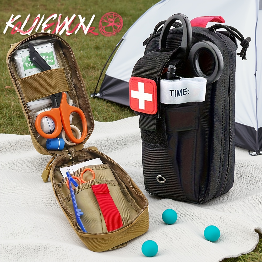Tactical First Aid Kit Tourniq - Outdoor Camping Essential Gear 评论和价格