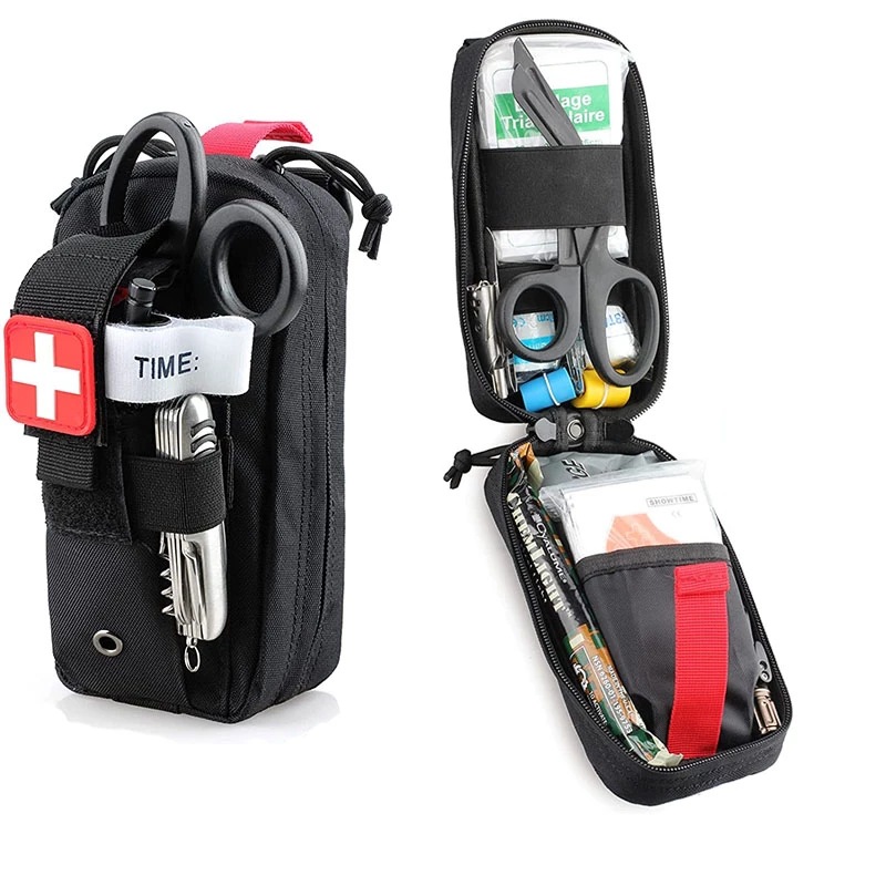 Tactical First Aid Kit Tourniq - Outdoor Camping Essential Gear 评论和价格